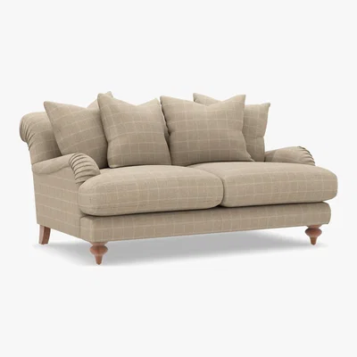 Marks & Spencer M&S Isabelle Small Sofa - Dusky Pink, Dusky Pink,Dark Ochre,Peacock,Grey,Emerald,Navy,Duck Egg,Natural,Charcoal,Ochre,Steel