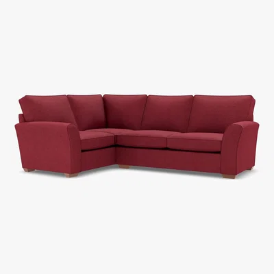 Marks & Spencer M&S Lincoln Small Corner Sofa (Left-Hand) - SLCNR - Terracotta, Terracotta,Navy,Ochre,Light Grey,Grey,Blush Pink,Teal,Natural,Sage