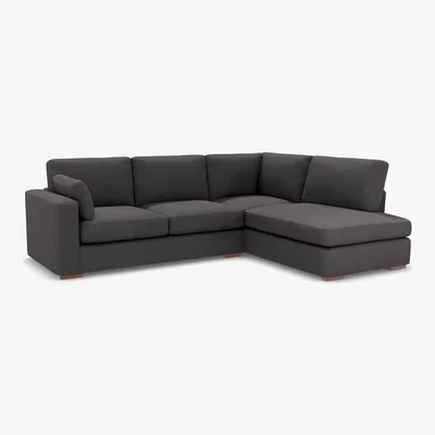 Marks & Spencer M&S Boston Corner Chaise Sofa (Right-Hand) - R3STC - Dusky Pink, Dusky Pink,Natural,Charcoal,Ochre,Emerald,Peacock,Grey,Dark Ochre,Steel,Navy,Duck Egg