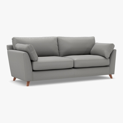 Marks & Spencer M&S Oscar Large Sofa - Almond, Almond,Ochre,Navy,Denim,Grey,Linen,Soft Teal,Duck Egg,Natural,Silver,Dark Teal,Mushroom,Dark Grey,Charcoal,Blush,Blue