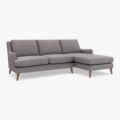 Marks & Spencer M&S Ashton Corner Chaise Sofa (Right-Hand) - R3STC - Natural, Natural,Soft Teal,Grey,Navy,Dark Grey,Blush,Duck Egg,Dark Teal,Silver,Linen,Almond,Denim,Charcoal,Blue,Mushroom