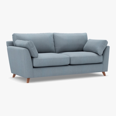 Marks & Spencer M&S Oscar Medium Sofa - Almond, Almond,Ochre,Navy,Denim,Grey,Linen,Soft Teal,Duck Egg,Natural,Silver,Dark Teal,Mushroom,Dark Grey,Charcoal,Blush,Blue