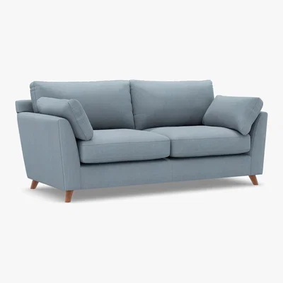 Marks & Spencer M&S Oscar Medium Sofa - Almond, Almond,Ochre,Navy,Denim,Grey,Linen,Soft Teal,Duck Egg,Natural,Silver,Dark Teal,Mushroom,Dark Grey,Charcoal,Blush,Blue