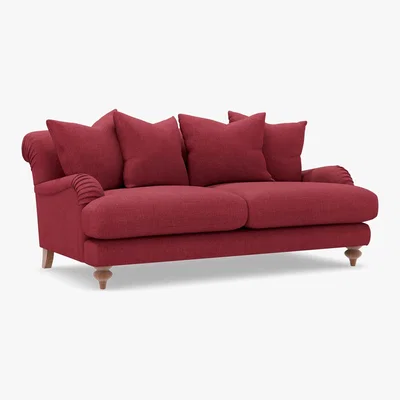 Marks & Spencer M&S Isabelle Medium Sofa - Dusky Pink, Dusky Pink,Dark Ochre,Peacock,Grey,Emerald,Navy,Duck Egg,Natural,Charcoal,Ochre,Steel