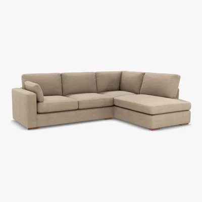 Marks & Spencer M&S Boston Corner Chaise Sofa (Right-Hand) - R3STC - Dusky Pink, Dusky Pink,Natural,Charcoal,Ochre,Emerald,Peacock,Grey,Dark Ochre,Steel,Navy,Duck Egg