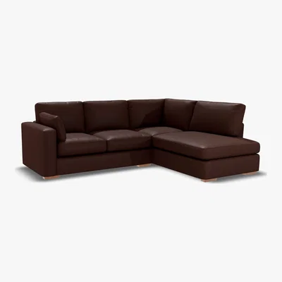 Marks & Spencer M&S Boston Small Corner Chaise Sofa (Right-Hand) - SRHCH - Dark Ochre, Dark Ochre,Grey,Steel,Charcoal,Navy,Duck Egg,Dusky Pink,Natural,Ochre,Emerald,Peacock