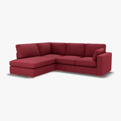 Marks & Spencer M&S Boston Small Corner Chaise Sofa (Left-Hand) - SLHCH - Dark Ochre, Dark Ochre,Grey,Steel,Charcoal,Navy,Duck Egg,Dusky Pink,Natural,Ochre,Emerald,Peacock