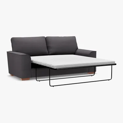 Marks & Spencer M&S Nantucket Large Sofa Bed (Sprung Mattress) - LSBEN - Navy, Navy,Dusky Pink,Peacock,Emerald,Dark Ochre,Grey,Ochre,Natural,Charcoal,Duck Egg,Steel