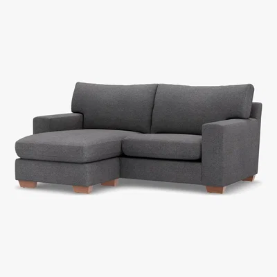 Marks & Spencer M&S Alfie Corner Chaise Sofa - CHSE - Steel, Steel,Duck Egg,Charcoal,Navy,Natural,Dark Red,Silver,Denim,Indigo,Dark Teal