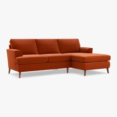 Marks & Spencer M&S Copenhagen Corner Chaise Sofa (Right-Hand) - R3STC - Terracotta, Terracotta,Light Grey,Grey,Navy,Ochre,Teal,Blush Pink,Natural,Sage