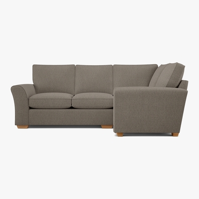 Marks & Spencer M&S Lincoln Extra Small Corner Sofa (Right-Hand) - EXSRC - Navy, Navy,Light Grey,Ochre,Terracotta,Grey,Blush Pink,Teal,Natural,Sage