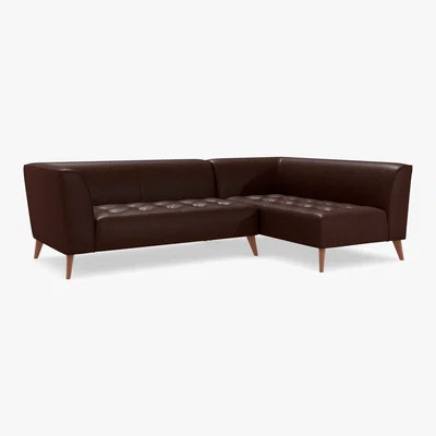 Marks & Spencer M&S Luna Corner Sofa (Right-Hand) - SRCNR - Duck Egg, Duck Egg,Peacock,Charcoal,Natural,Dusky Pink,Grey,Navy,Dark Ochre,Ochre,Steel,Emerald