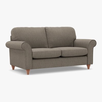 Marks & Spencer M&S Olivia Small Sofa - Dark Grey, Dark Grey,Navy,Silver,Charcoal,Mushroom,Linen,Duck Egg,Dark Teal,Grey,Denim,Natural,Blush,Soft Teal,Almond,Blue,Ochre