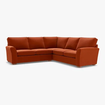 Marks & Spencer M&S Lincoln Corner Sofa - CNR - Ochre, Ochre,Terracotta,Navy,Light Grey,Grey,Blush Pink,Teal,Sage,Natural