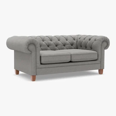 Marks & Spencer M&S Hampstead Medium Sofa - Dark Brown, Dark Brown,Teak,Chestnut