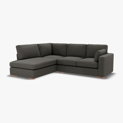 Marks & Spencer M&S Boston Small Corner Chaise Sofa (Left-Hand) - SLHCH - Dark Ochre, Dark Ochre,Grey,Steel,Charcoal,Navy,Duck Egg,Dusky Pink,Natural,Ochre,Emerald,Peacock