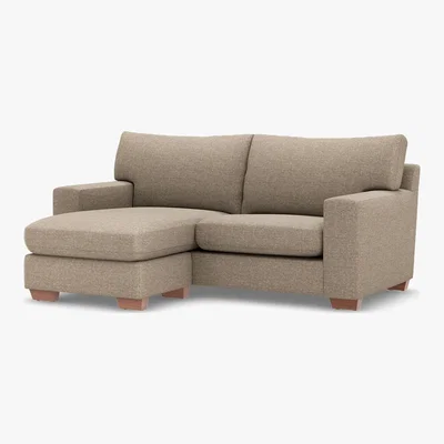 Marks & Spencer M&S Alfie Corner Chaise Sofa - CHSE - Steel, Steel,Duck Egg,Charcoal,Navy,Natural,Dark Red,Silver,Denim,Indigo,Dark Teal