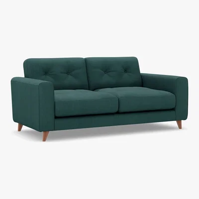 Marks & Spencer M&S Henley Medium Sofa - Navy, Navy,Grey,Light Grey,Terracotta,Ochre,Blush Pink,Teal,Natural,Sage