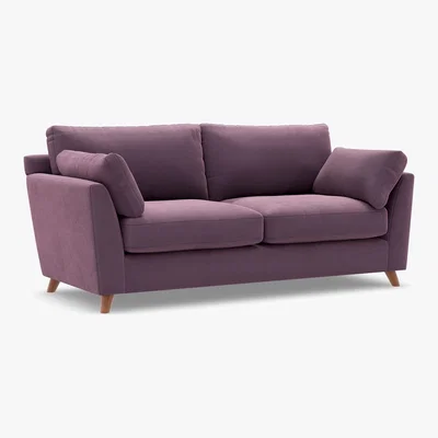Marks & Spencer M&S Oscar Medium Sofa - Almond, Almond,Ochre,Navy,Denim,Grey,Linen,Soft Teal,Duck Egg,Natural,Silver,Dark Teal,Mushroom,Dark Grey,Charcoal,Blush,Blue