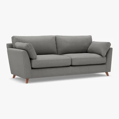 Marks & Spencer M&S Oscar Large Sofa - Almond, Almond,Ochre,Navy,Denim,Grey,Linen,Soft Teal,Duck Egg,Natural,Silver,Dark Teal,Mushroom,Dark Grey,Charcoal,Blush,Blue