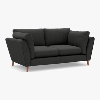 Marks & Spencer M&S Finch Medium Sofa - Denim, Denim,Blush,Duck Egg,Silver,Blue,Mushroom,Grey,Almond,Linen,Ochre,Dark Grey,Charcoal,Natural,Navy,Dark Teal,Soft Teal