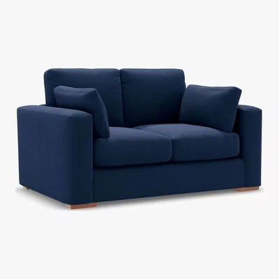 Marks & Spencer M&S Boston Small Sofa - Dusky Pink, Dusky Pink,Natural,Charcoal,Ochre,Emerald,Peacock,Grey,Dark Ochre,Steel,Navy,Duck Egg