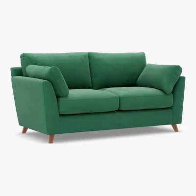 Marks & Spencer M&S Oscar Small Sofa - Almond, Almond,Ochre,Navy,Denim,Grey,Linen,Soft Teal,Duck Egg,Natural,Silver,Dark Teal,Mushroom,Dark Grey,Charcoal,Blush,Blue