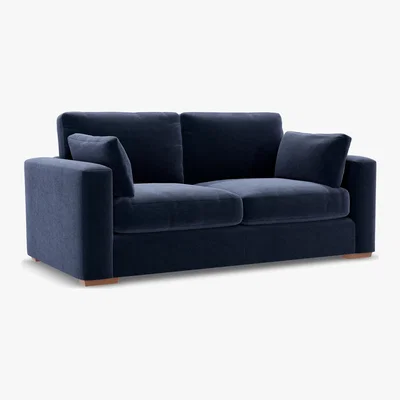 Marks & Spencer M&S Boston Large Sofa - Dusky Pink, Dusky Pink,Natural,Charcoal,Ochre,Emerald,Peacock,Grey,Dark Ochre,Steel,Navy,Duck Egg