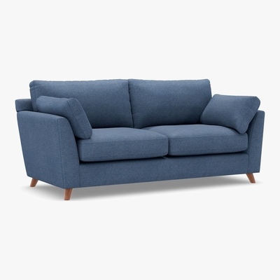 Marks & Spencer M&S Oscar Medium Sofa - Almond, Almond,Ochre,Navy,Denim,Grey,Linen,Soft Teal,Duck Egg,Natural,Silver,Dark Teal,Mushroom,Dark Grey,Charcoal,Blush,Blue