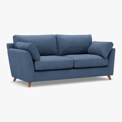 Marks & Spencer M&S Oscar Medium Sofa - Almond, Almond,Ochre,Navy,Denim,Grey,Linen,Soft Teal,Duck Egg,Natural,Silver,Dark Teal,Mushroom,Dark Grey,Charcoal,Blush,Blue