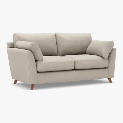 Marks & Spencer M&S Oscar Small Sofa - Almond, Almond,Ochre,Navy,Denim,Grey,Linen,Soft Teal,Duck Egg,Natural,Silver,Dark Teal,Mushroom,Dark Grey,Charcoal,Blush,Blue