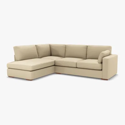 Marks & Spencer M&S Boston Corner Chaise Sofa (Left-Hand) - L3STC - Dark Ochre, Dark Ochre,Grey,Steel,Charcoal,Navy,Duck Egg,Dusky Pink,Natural,Ochre,Emerald,Peacock