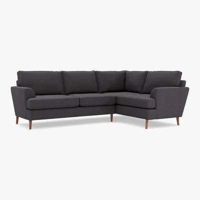 Marks & Spencer M&S Copenhagen Small Corner Sofa (Right-Hand) - SRCNR - Light Grey, Light Grey,Navy,Ochre,Terracotta,Grey,Teal,Blush Pink,Sage,Natural