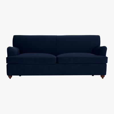 Made.com Orson Sofa Bed, Ink Blue Velvet