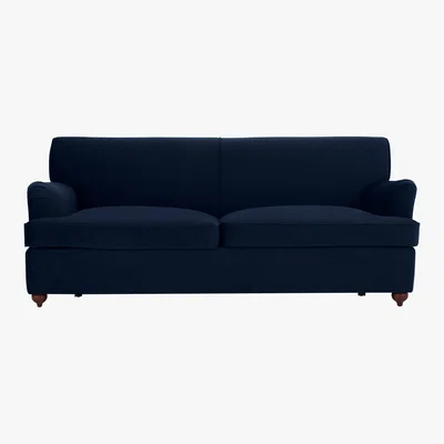 Made.com Orson Sofa Bed, Ink Blue Velvet