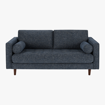 Made.com Scott Large 2 Seater Sofa, Cuba Blue Weave