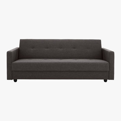 Made.com Chou Click Clack Sofa Bed with Storage, Cygnet Grey