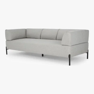 Made.com Made Essentials Kiva 3 Seater Sofa, Hail Grey
