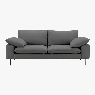 Made.com Fallyn Large 2 Seater Sofa, Stoned Slate Fabric