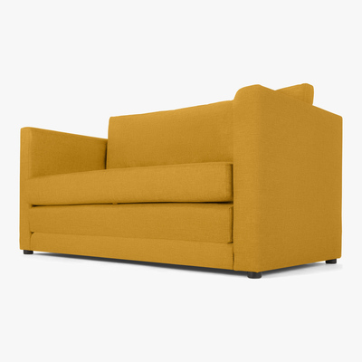 Made.com MADE Essentials Eli Sofa Bed, Butter Yellow
