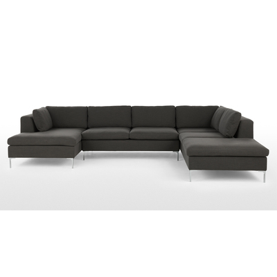 Made.com Monterosso Right Hand Facing Corner Sofa, Oyster Grey