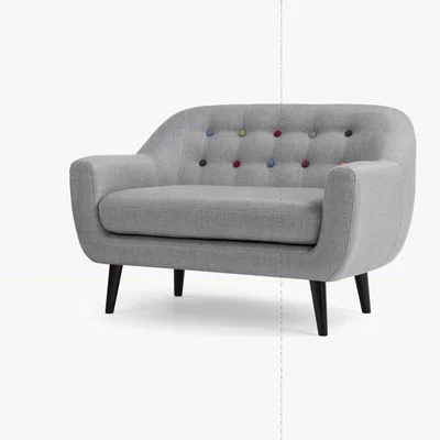 Made.com Ritchie 2 Seater Sofa, Pearl Grey