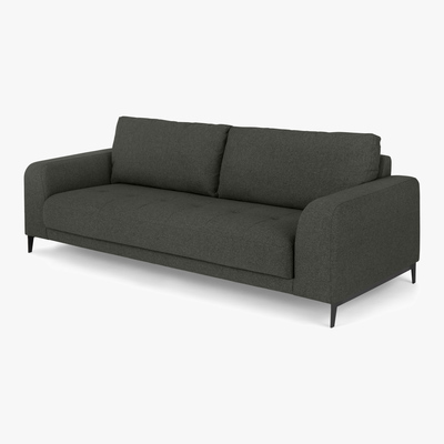 Made.com Luciano 3 Seater Sofa, Hudson Grey