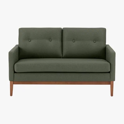 Made.com Edison 2 Seater Sofa, Textured Moss