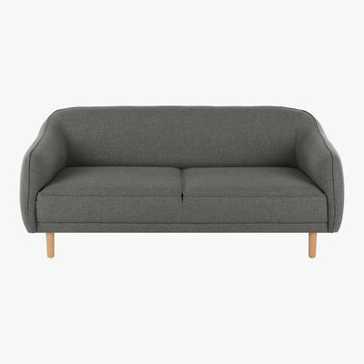 Made.com Haring 3 Seater Sofa, Cadet Dark Grey