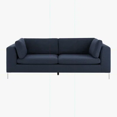 Made.com Monterosso 3 Seater Sofa, Storm Blue