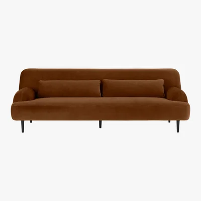 Made.com Giselle 3 Seater Sofa, Cinnamon Velvet