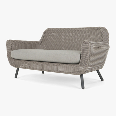 Made.com Jonah Garden 2 Seater Sofa, Light Grey