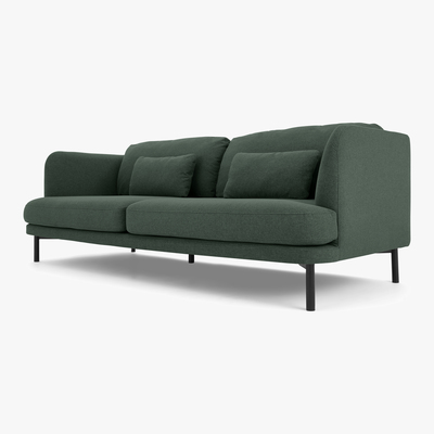 Made.com Herman 3 Seater Sofa, Woodland Green
