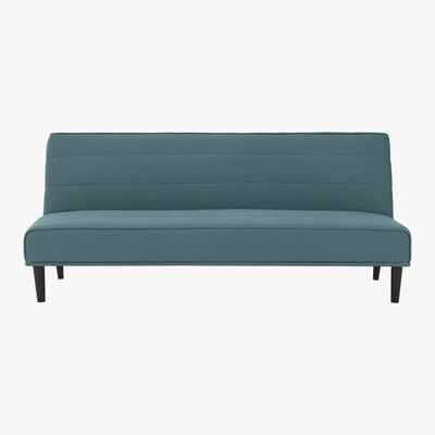 Made.com Kitto Click Clack Sofa Bed, Sherbet Blue